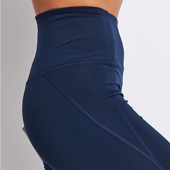 Girlfriend Collective Compressive High Waisted Athletic Legging / Midnight XS - Picture 4 of 10